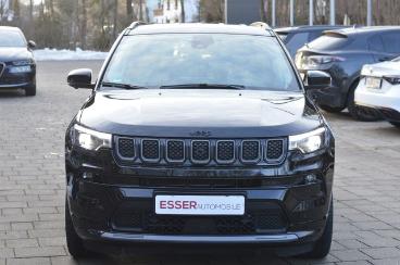 SPOTICAR Jeep Compass S Mhev 130+20ps/leder/led/360° Kam Gebraucht - Suv Hybrid Schwarz - Waldkraiburg - 1201285822_2