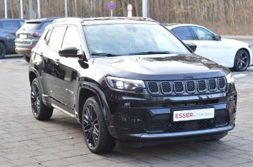 SPOTICAR Jeep Compass S Mhev 130+20ps/leder/led/360° Kam Gebraucht - Suv Hybrid Schwarz - Waldkraiburg - 1201285822_3