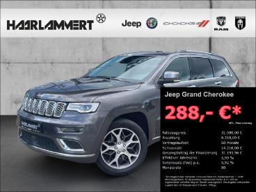SPOTICAR Jeep Grand Cherokee Summit Luftfahrwerk+panorama+ahk+holzausstattung Gebraucht - Suv Diesel Grau - Hasbergen - 1201289933_1