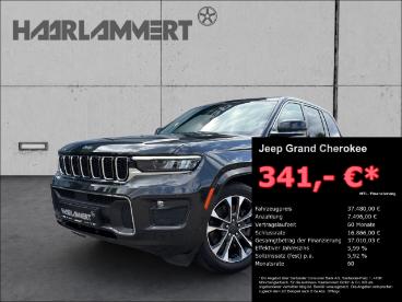 SPOTICAR Jeep Grand Cherokee Overland 4xe +pano+ahk+mcintosh+leder+carplay Gebraucht - Suv Plug-in Hybrid Grau - Hasbergen - 1201321002_1