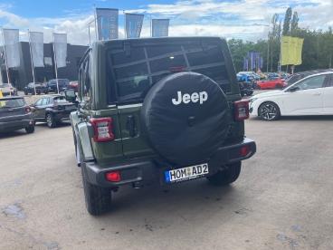 SPOTICAR Jeep Wrangler Unlimited Sahara 2.0 T-gdi , Sky One, Nav, Rfk, 27 Gebraucht - Suv Benzin  - Homburg - 1201193268_4