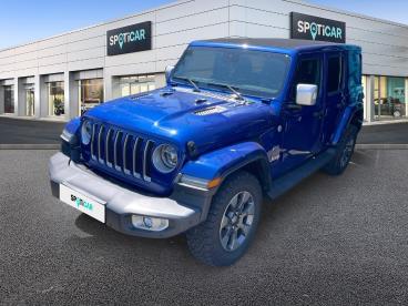 SPOTICAR Jeep Wrangler 2.2 Crdi Sahara Ahk Leder Kamera Gebraucht - Suv Diesel Blau - Ratingen - 1201256740_1