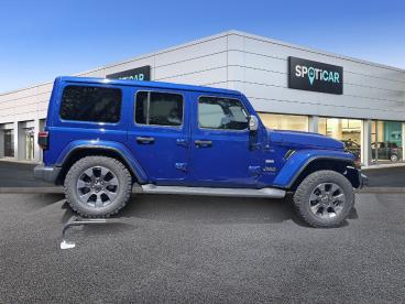SPOTICAR Jeep Wrangler 2.2 Crdi Sahara Ahk Leder Kamera Gebraucht - Suv Diesel Blau - Ratingen - 1201256740_4