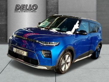 SPOTICAR Kia Soul E-soul Inspiration Navi Hud Pdcv+h Ruckfahrkam. Warmepump Gebraucht - Suv Elektro Blau - Reinbek - 1201306454_1