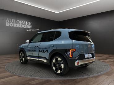 SPOTICAR Kia Ev2 42,2kwh Fwd Earth 4 Sitze 360° Led Nav Shz Gebraucht - Kleinwagen Elektro Blau - Borsdorf - 1201269183_3