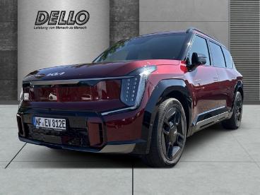 SPOTICAR Kia Ev9 Gt-line Allrad 99kwh Relaxation-sitz-paket Hud Niv Gebraucht - Geländewagen Elektro Rot - Husum - 1201268623_1
