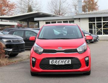 SPOTICAR Kia Picanto 1.0 Edition Klima/bc/bluetooth,sitzhzg. Edition 7 Gebraucht - Kleinwagen Benzin Rot - Wangen Im Allgäu - 1201205401_2