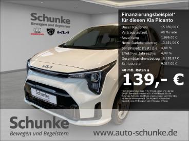 SPOTICAR Kia Picanto 1.0 Gdi Core Navi Totwinkelassistent Ruckfahrkam. Gebraucht - Kleinwagen Benzin Weiß - Aurich - 1201210764_1