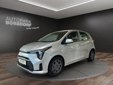 SPOTICAR Kia Picanto Vision*dab*navi*shz*klimaautom*ruckfahrkam. Gebraucht - Kleinwagen Benzin Silber - Borsdorf - 1201269097_1