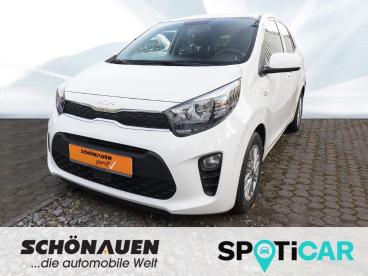 SPOTICAR Kia Picanto 1.0 Vision +navi+rfk+l/shz+efh+iso+bt++ Gebraucht - Kleinwagen Benzin Weiß - Solingen - 1201337556_1