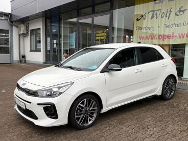 SPOTICAR Kia Rio Gt-line At +navi+shz+acc+kamera+led+pdc+led+ Gebraucht - Kleinwagen Benzin Weiß - Ottersberg - 1201218552_1