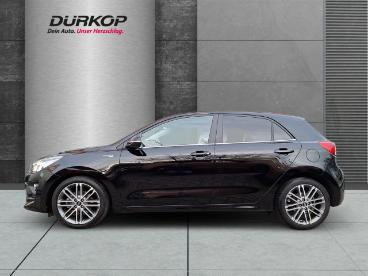 SPOTICAR Kia Rio Platinum Schiebedach Navi Leder Allwetter Gebraucht - Kleinwagen Benzin Schwarz - Berlin - 1201219128_2