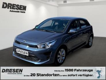 SPOTICAR Kia Rio Vision 1.2 Klimaautom Allwetter Shz Lenkradhzg Spu Gebraucht - Kleinwagen Benzin Blau - Mönchengladbach - 1201270806_1