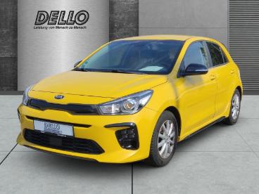 SPOTICAR Kia Rio 1.0 T-gdi Gt Lin Efh Esp Abs Servo Trc Airb Gar. H Gebraucht - Kleinwagen Benzin Gelb - Husum - 1201309789_1