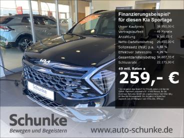 SPOTICAR Kia Sportage Gt-line 1,6 T-gdi Navi Digitales Cockpit Apple Car Gebraucht - Suv Benzin Schwarz - Aurich - 1201201833_1