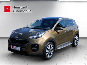 SPOTICAR Kia Sportage Platinum Edition 4x4 2.0 Crdi Schiebedach Gebraucht - Suv Diesel Grün - Elsterwerda - 1201274159_1