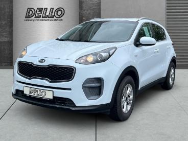 SPOTICAR Kia Sportage Edition 7 1.6 Temp Tel.-vorb. Berganfahrass. Klima Gebraucht - Suv Benzin Weiß - Heide - 1201288701_1