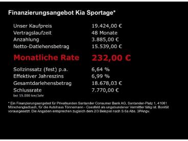 SPOTICAR Kia Sportage T-gdi Vision+navi+ruckfahrkamera+sitzheizung Vo+hi Gebraucht - Suv Benzin Schwarz - Coesfeld - 1201355914_5