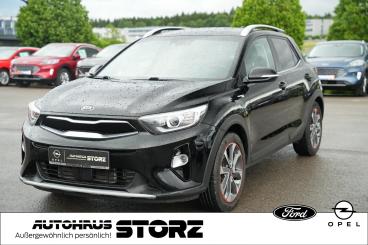 SPOTICAR Kia Stonic Platinum Edition |pano|leder|winter-paket|navi|kam Gebraucht - Suv Benzin Schwarz - Villingen-schwenningen - 1201298331_1