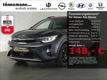 SPOTICAR Kia Stonic T-gdi Platinum Edition+ahk+navi+ruckfahrkamera+sit Gebraucht - Suv Benzin Grau - Coesfeld - 1201330557_1