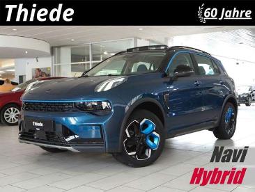 SPOTICAR Lynk Co 01 1.5t Hev Hybrid Navi/led/sport/virt./pano/ahk Gebraucht - Geländewagen Hybrid Blau - Schöningen - 1201299919_1