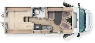 SPOTICAR Malibu Van Charming Van Charming Gebraucht - Wohnmobil Diesel Weiß - Altmittweida - 1201034312_2