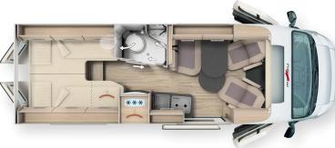 SPOTICAR Malibu Van Charming Van Charming Gebraucht - Wohnmobil Diesel Grau - Altmittweida - 1201147464_2