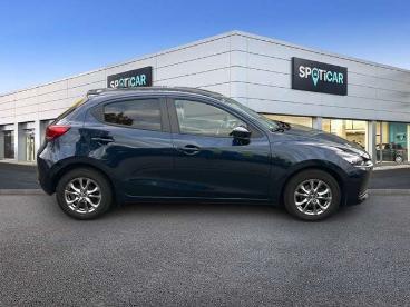 SPOTICAR Mazda 2 Skyactiv-g 90 M Hybrid Exclusive-line Gebraucht - Kleinwagen Benzin Blau - Blankenbach - 1201193265_4