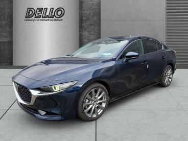 SPOTICAR Mazda 3 Takumi Fastback 140ps Auto Leder 360 Kamera Pdc Sh Gebraucht - Limousine Benzin Blau - Hamburg - 1201268499_1