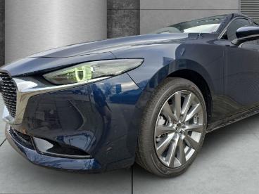 SPOTICAR Mazda 3 Takumi Fastback 140ps Auto Leder 360 Kamera Pdc Sh Gebraucht - Limousine Benzin Blau - Hamburg - 1201268499_4