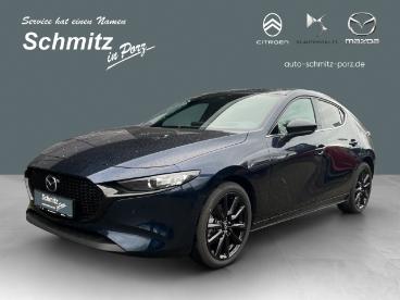 SPOTICAR Mazda 3 Homura Uvp 32.539.- Hud Navi Led Acc Apple Carpla Gebraucht - Limousine Benzin Blau - Köln - 1201269284_1