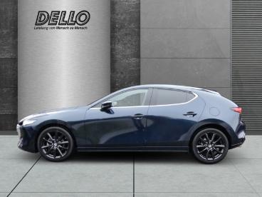 SPOTICAR Mazda 3 Exclusive-line Hud Navi Soundsystem Bose Led Acc A Gebraucht - Limousine Benzin Blau - Norderstedt - 1201282828_2