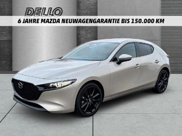 SPOTICAR Mazda 3 Centre-line Design-paket Hud Navi Led Acc Carplay Gebraucht - Limousine Benzin Beige - Hamburg - 1201313173_1