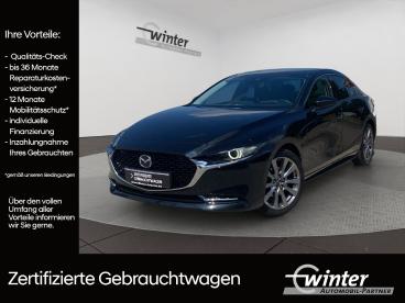 SPOTICAR Mazda 3 3 2.0 Skyactive-e, Hybrid Selection Gebraucht - Limousine Benzin Schwarz - Bretnig - 1201316598_1