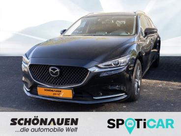 SPOTICAR Mazda 6 Kombi 2.0 Skyactiv-g +l/shz+navi+rfk+pdc+ Exclusiv Gebraucht - Kombi Benzin Schwarz - Solingen - 1201278667_2