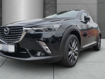 SPOTICAR Mazda Cx-3 Sports-line 2.0 Hud Navi Led Klimaautom Musikstrea Gebraucht - Suv Benzin Schwarz - Hamburg - 1201192464_4