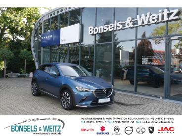 SPOTICAR Mazda Cx-3 Sports-line 2.0 Skyactiv-g 150 Awd Automatik Navi Gebraucht - Suv Benzin Blau - Erkelenz - 1201349243_1