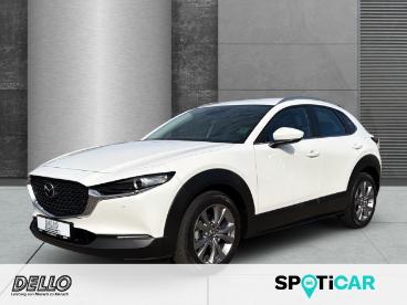 SPOTICAR Mazda Cx-30 Selection 18´´alu Hud Navi Led Acc El. Heckklappe Gebraucht - Suv Benzin Weiß - Hamburg - 1201345495_1