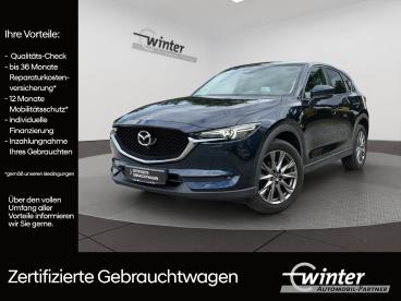 SPOTICAR Mazda Cx-5 2,5l 194ps Automatik Signature Head-up/kamera360°/ Gebraucht - Suv Benzin Blau - Bretnig - 1201346712_1