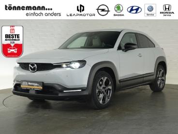 SPOTICAR Mazda Mx 30 Mx-30 E-skyactive 35,5kwh At+navi+ruckfahrkamera+head Up Gebraucht - Geländewagen Elektro Weiß - Ahaus - 1201313469_1