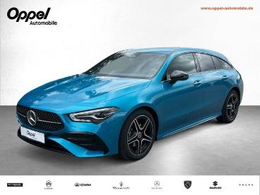 SPOTICAR Mercedes Cla Sb Amg Line 360° Kamera+navi+sitzheizung Gebraucht - Coupé-cabrio Benzin Blau - Ansbach - 1201283363_1