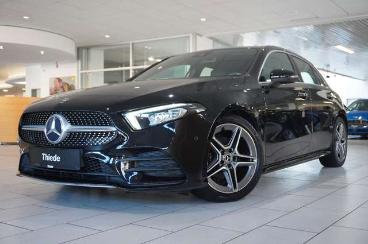 SPOTICAR Mercedes A-klasse Classe A D Amg Line Dct Navi/led/kamera/sh/sport/vir Gebraucht - Limousine Diesel Schwarz - Schöningen - 1201214193_3