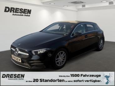 SPOTICAR Mercedes A-klasse Classe A Amg Line Automat Sportpaket El. Panodach Navi Digi Gebraucht - Limousine Benzin Schwarz - Mönchengladbach - 1201255060_1