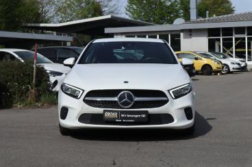 SPOTICAR Mercedes A-klasse Classe A Progressive Navi/autom./klima/led Sitzhzg. Gebraucht - Limousine Benzin Weiß - Wangen Im Allgäu - 1201269541_2