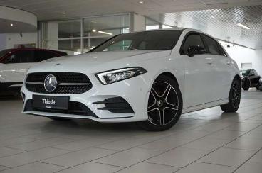 SPOTICAR Mercedes A-klasse Classe A Amg Line 7g-dct Navi/led/virt./kamera/dab+ Gebraucht - Limousine Benzin Weiß - Schöningen - 1201271377_3
