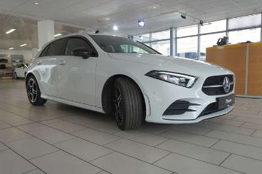 SPOTICAR Mercedes A-klasse Classe A Amg Line 7g-dct Navi/led/virt./kamera/dab+ Gebraucht - Limousine Benzin Weiß - Schöningen - 1201271377_5