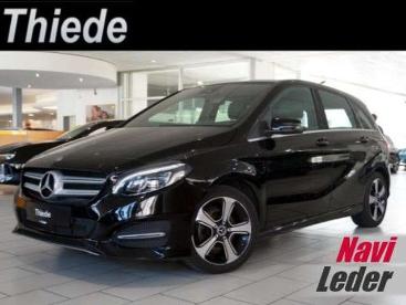 SPOTICAR Mercedes B-klasse Classe B Urban Navi/led/shz/pdc/temp./leder/klima Gebraucht - Familienauto Benzin Schwarz - Schöningen - 1201273940_1