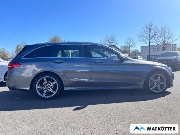 SPOTICAR Mercedes C-klasse Classe C T Amg Line Acc/ahk/blis/navi/pano/shz Gebraucht - Coupé-cabrio Benzin Grau - Gütersloh - 1201261922_3