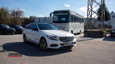 SPOTICAR Mercedes C-klasse Classe C C 250d T 4matic Bluetec Night-pak./ahk/pan Gebraucht - Coupé-cabrio Diesel Weiß - Moenchweiler - 1201270064_1