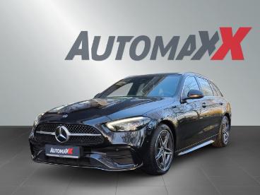 SPOTICAR Mercedes C-klasse Classe C D Amg Line Business Distronic Ahk Sportpaket Amg L Gebraucht - Coupé-cabrio Diesel Schwarz - Aachen - 1201271860_1
